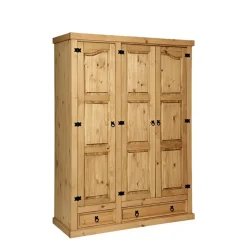 Massivholz Kleiderschrank Ravona