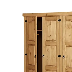 Massivholz Kleiderschrank Ravona
