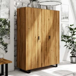 Massivholz Kleiderschrank Vaneri