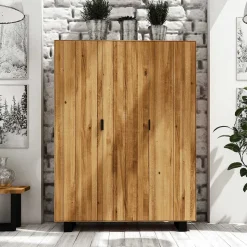 Massivholz Kleiderschrank Vaneri