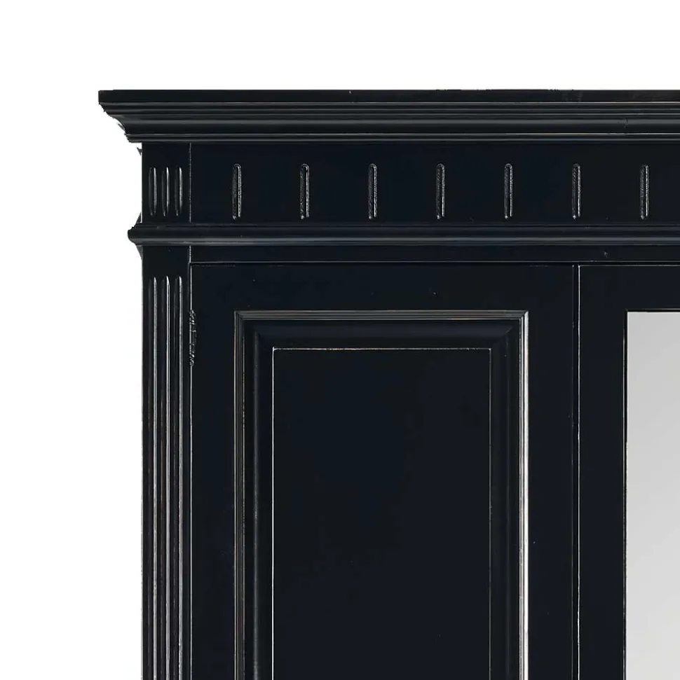 Massivholz Kleiderschrank Rambano