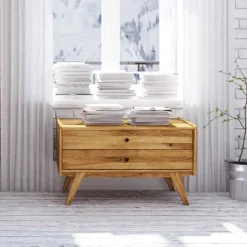 Massivholz Kommode Carilla