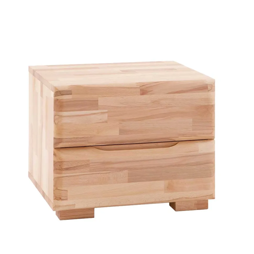 Massivholz Nachtkommode Jesses