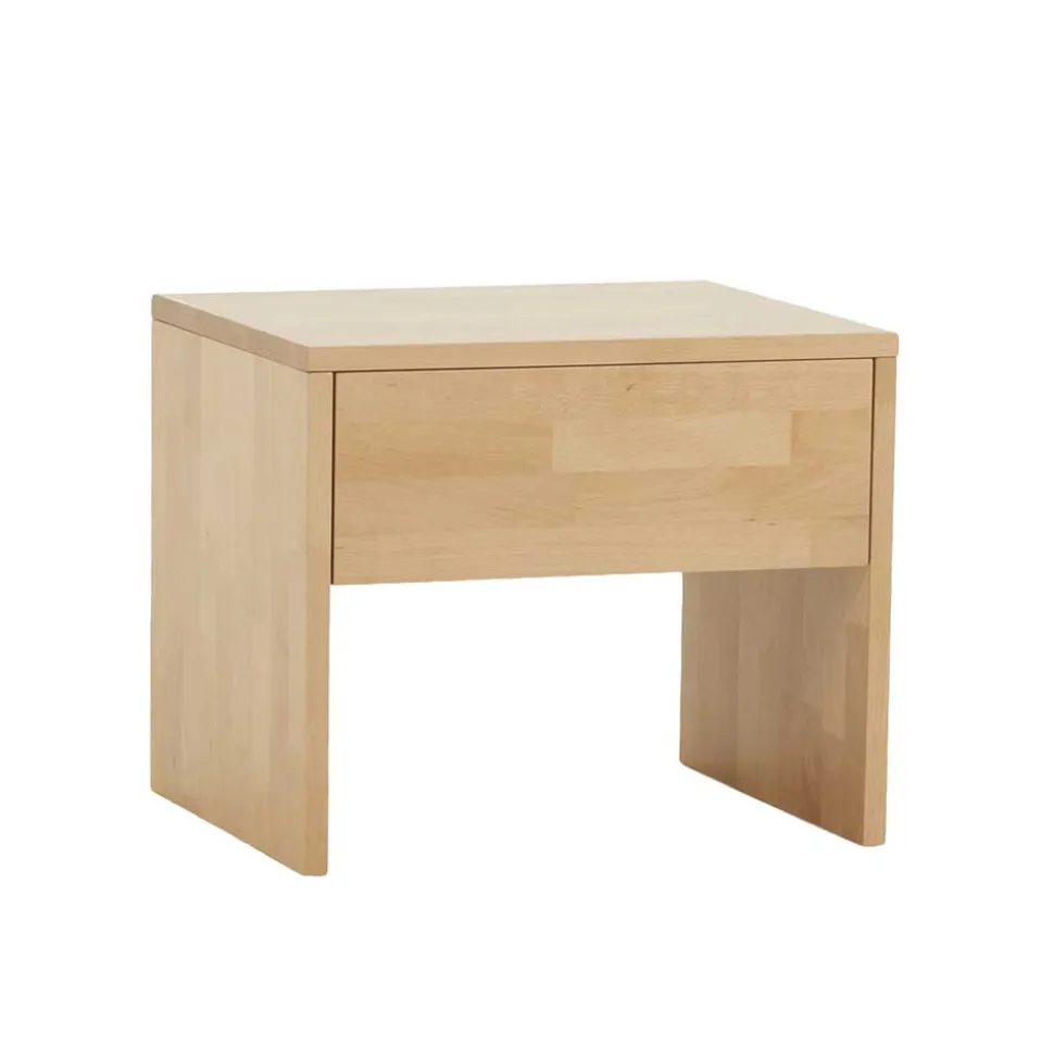 Massivholz Nachttisch Tubrina