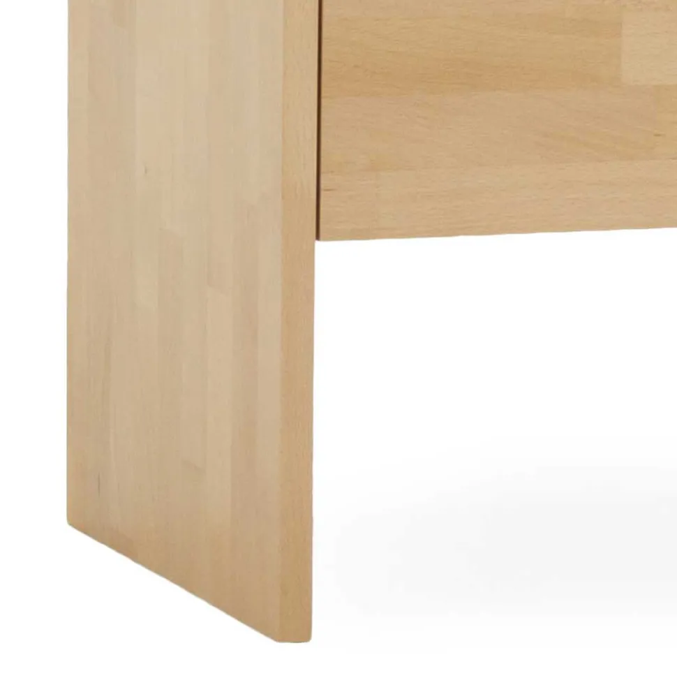 Massivholz Nachttisch Tubrina