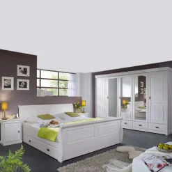 Massivholz Schlafzimmer Pigaro