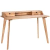 Massivholz Schreibtisch Quelina