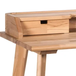 Massivholz Schreibtisch Quelina