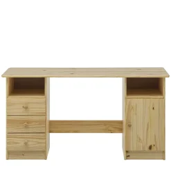 Massivholz Schreibtisch Stopp