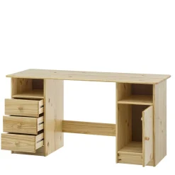 Massivholz Schreibtisch Stopp