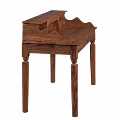 Massivholz Schreibtisch Velinan