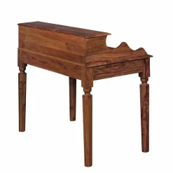 Massivholz Schreibtisch Velinan