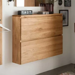 Massivholz Schuhschrank Nietran