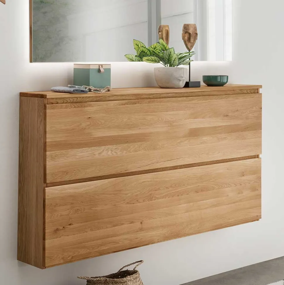 Massivholz Schuhschrank Nietran