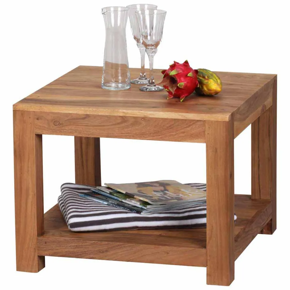Massivholz Sofatisch Selvas