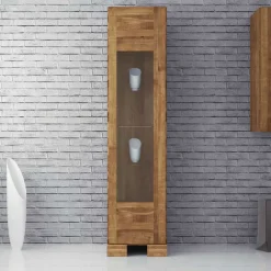 Massivholz Vitrine Sascora