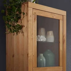 Massivholz Vitrine Varcina