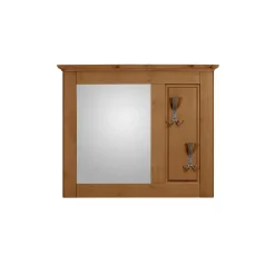 Massivholz Wandspiegel Devan