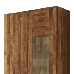 Massivholz Wandvitrine Sascora