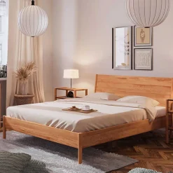 Massivholzbett Artjes