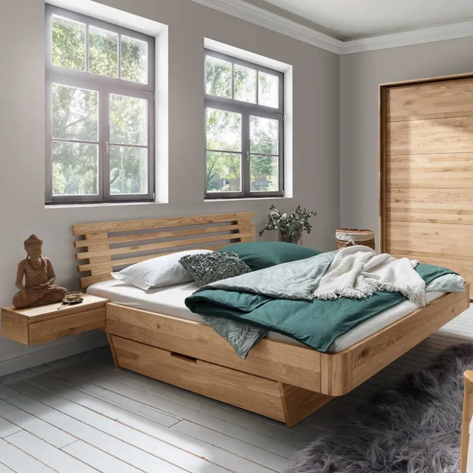 Massivholzbett Pacurian