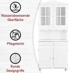 Massivholz-Küchenschrank Valuta