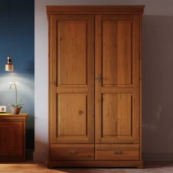 Massivholzkleiderschrank Rovert