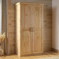 Massivholz-Kleiderschrank Classico