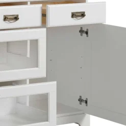 Massivholzschrank Henjov