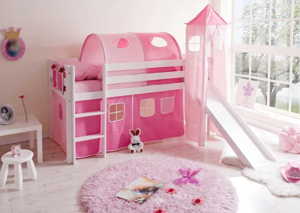 Mädchen Hochbett Pinky