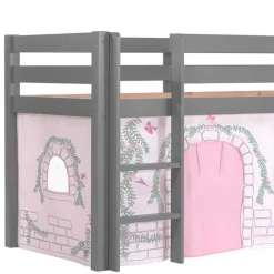Mädchen Kinderzimmerbett Rundo