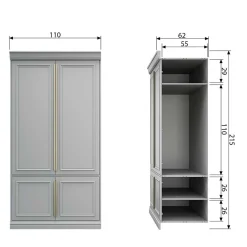 Mehrzweckschrank Purista