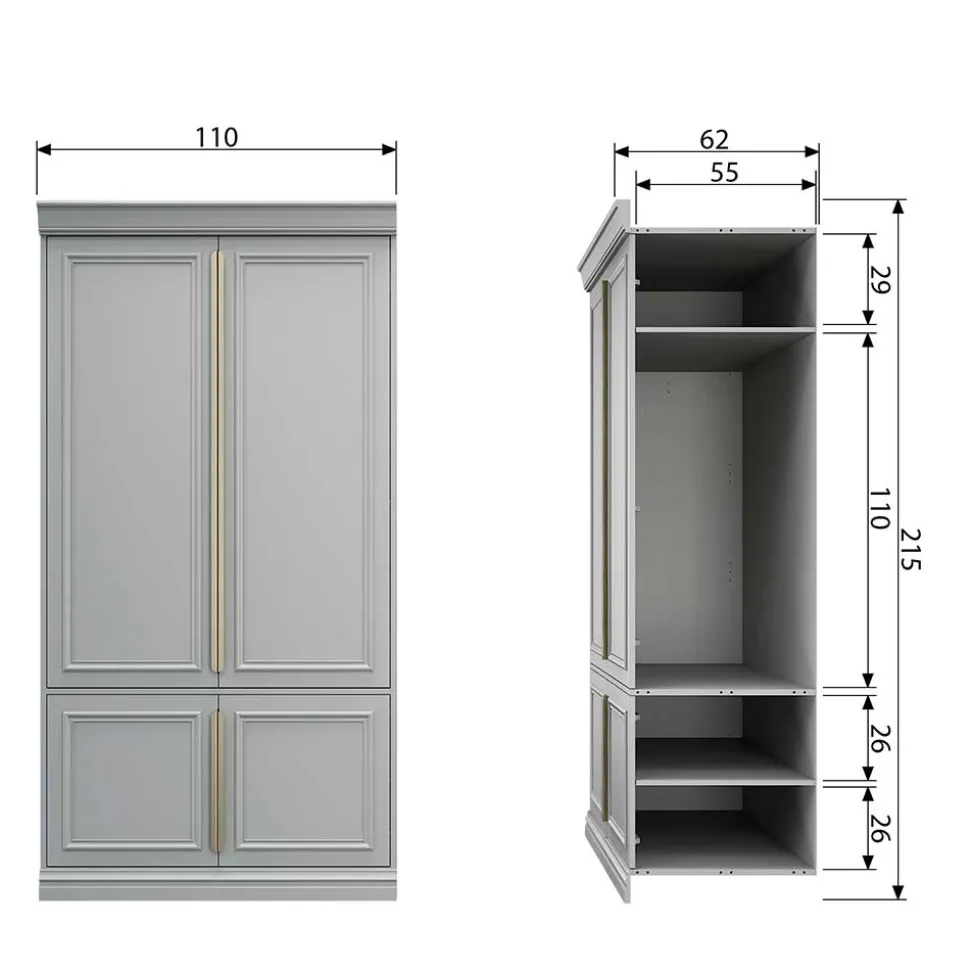 Mehrzweckschrank Purista