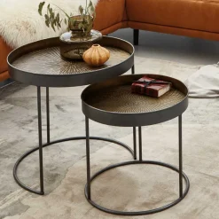 Metall Beistelltische Malisha
