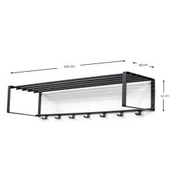 Metall Hängegarderobe Flurinia