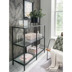 Metall und Glas Regal Entrega
