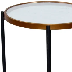 Metall und Glas Tisch Zytona