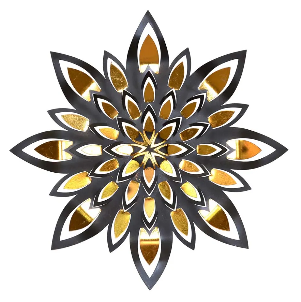 Metallbild Blume Bryan