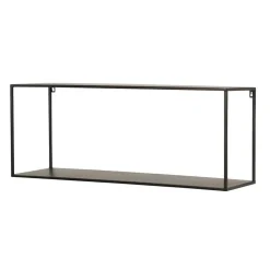 Metallregale schwarz Neclas