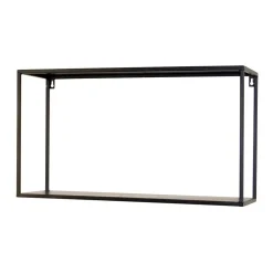 Metallregale schwarz Neclas