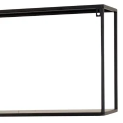 Metallregale schwarz Neclas