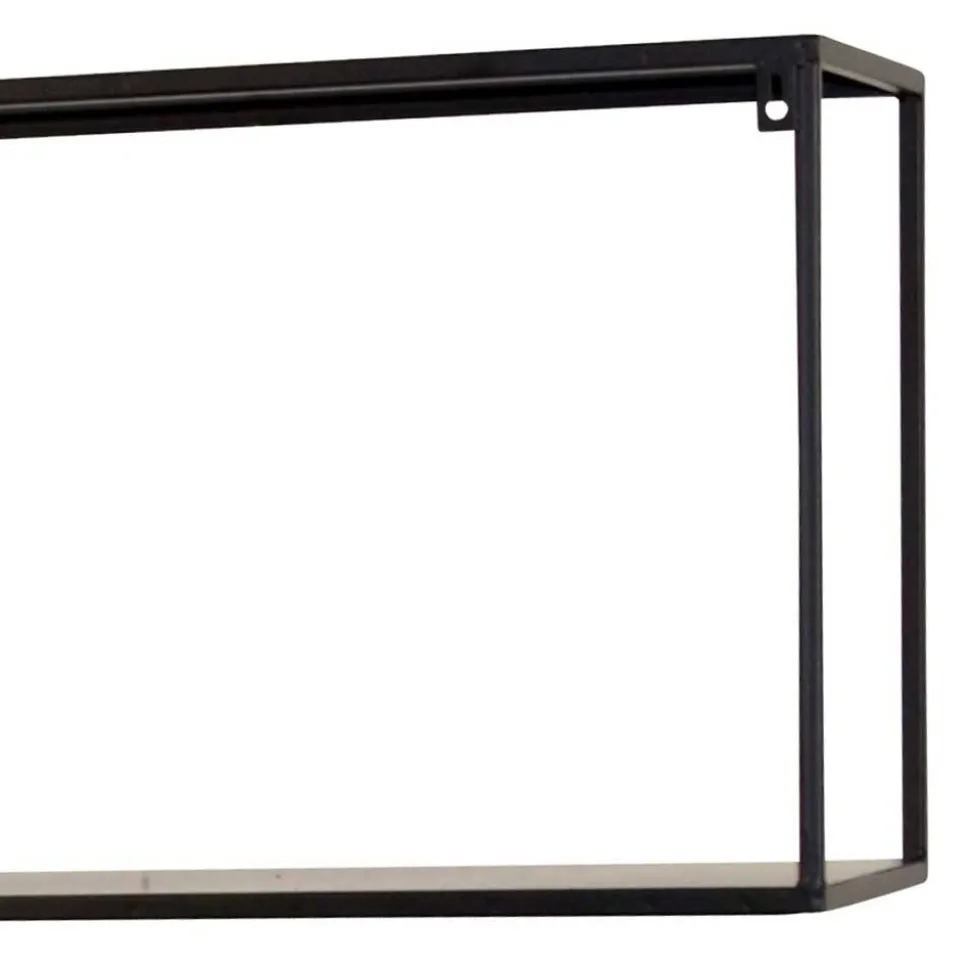 Metallregale schwarz Neclas