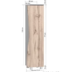 Midi Badezimmerschrank Vressa