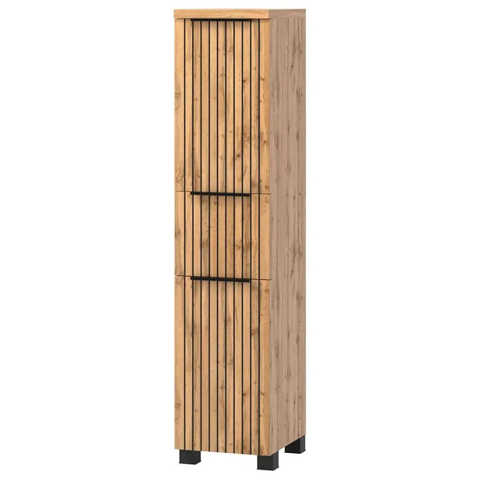 Midibadschrank schmal Cadama