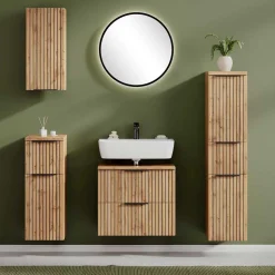 Midibadschrank schmal Cadama