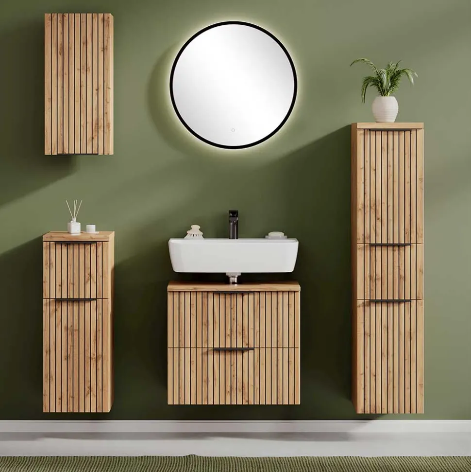 Midibadschrank schmal Cadama