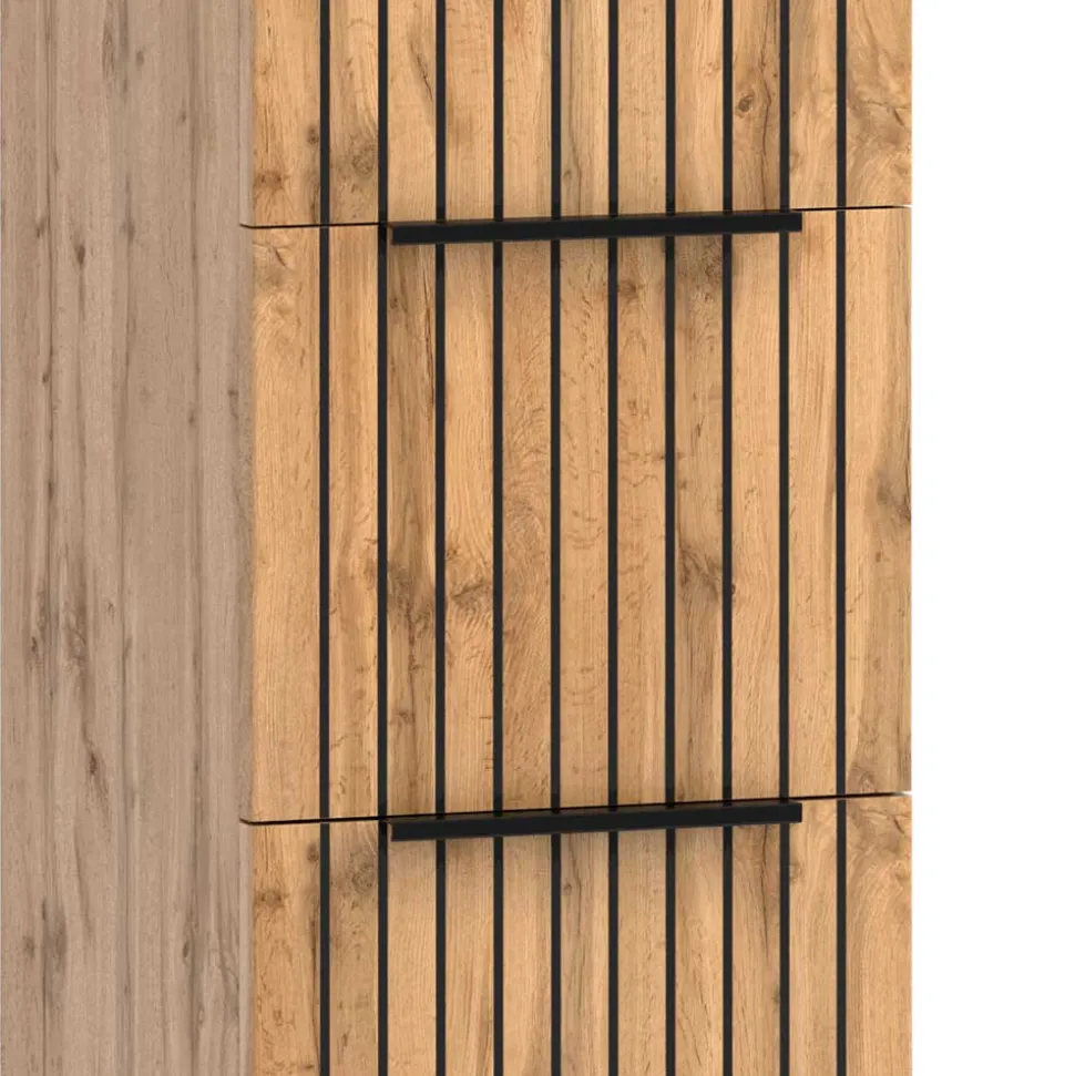 Midibadschrank schmal Cadama