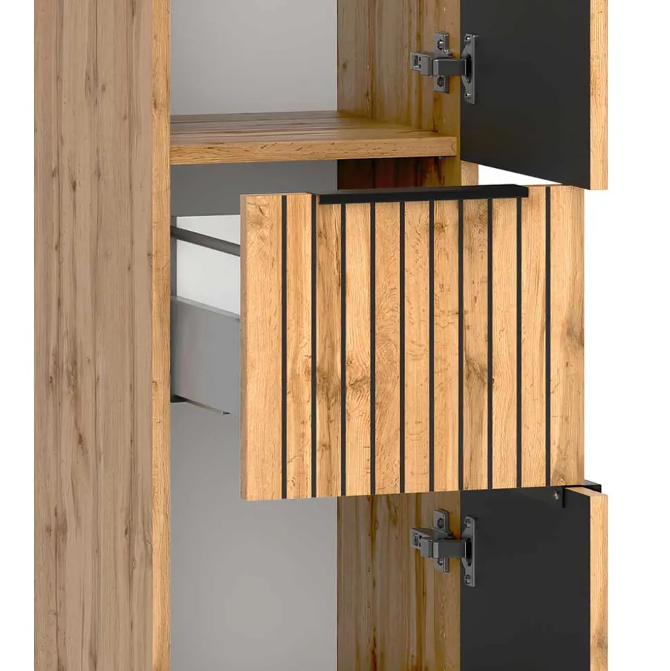 Midibadschrank schmal Cadama