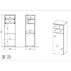 Midischrank Gramos