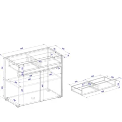 Moderne Kommode Rascian